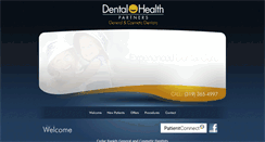 Desktop Screenshot of dentalhealthpartners.com